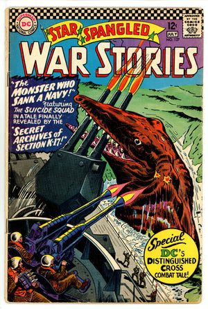 Star Spangled War Stories Vol 1 127 VG- (3.5) (1966) 