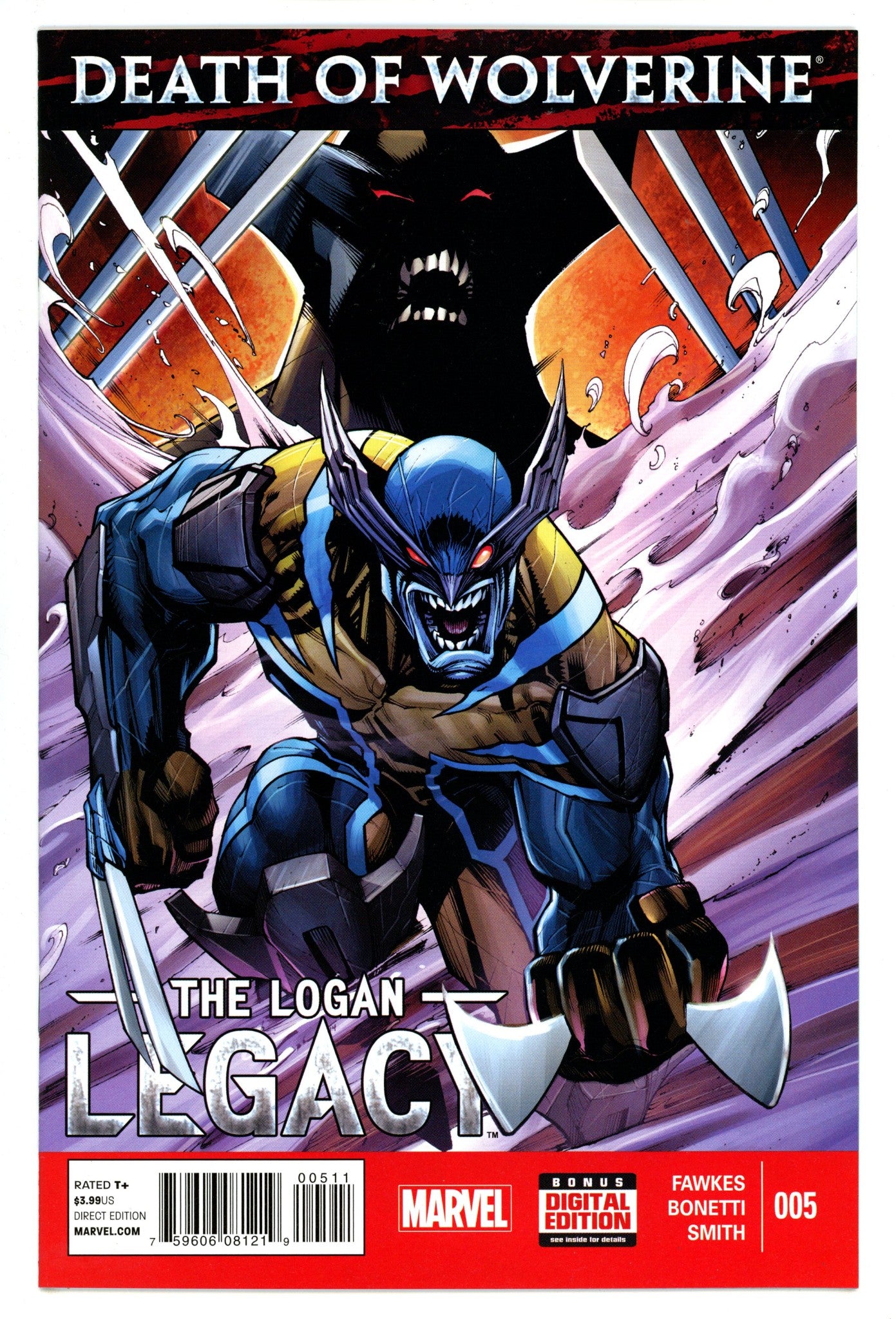 Death of Wolverine: The Logan Legacy 5 High Grade (2015) 