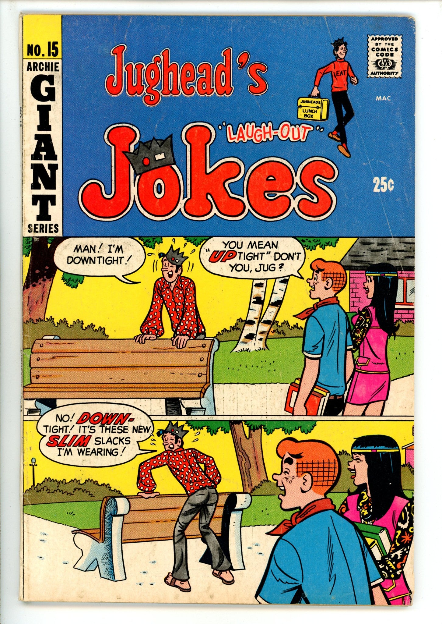Jughead's Jokes 15 VG (1970)