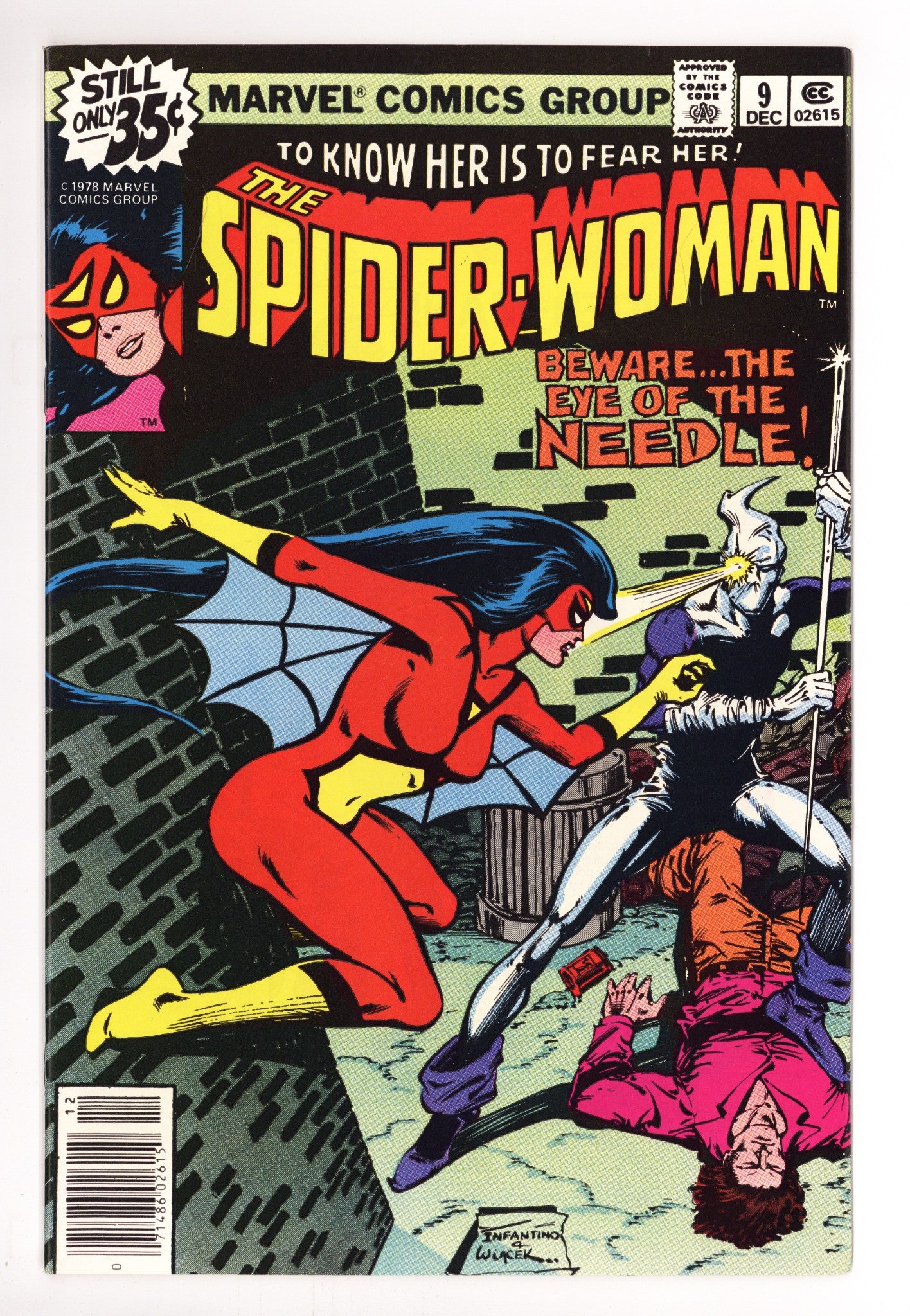 Spider-Woman Vol 1 9 Mid Grade (1978) 