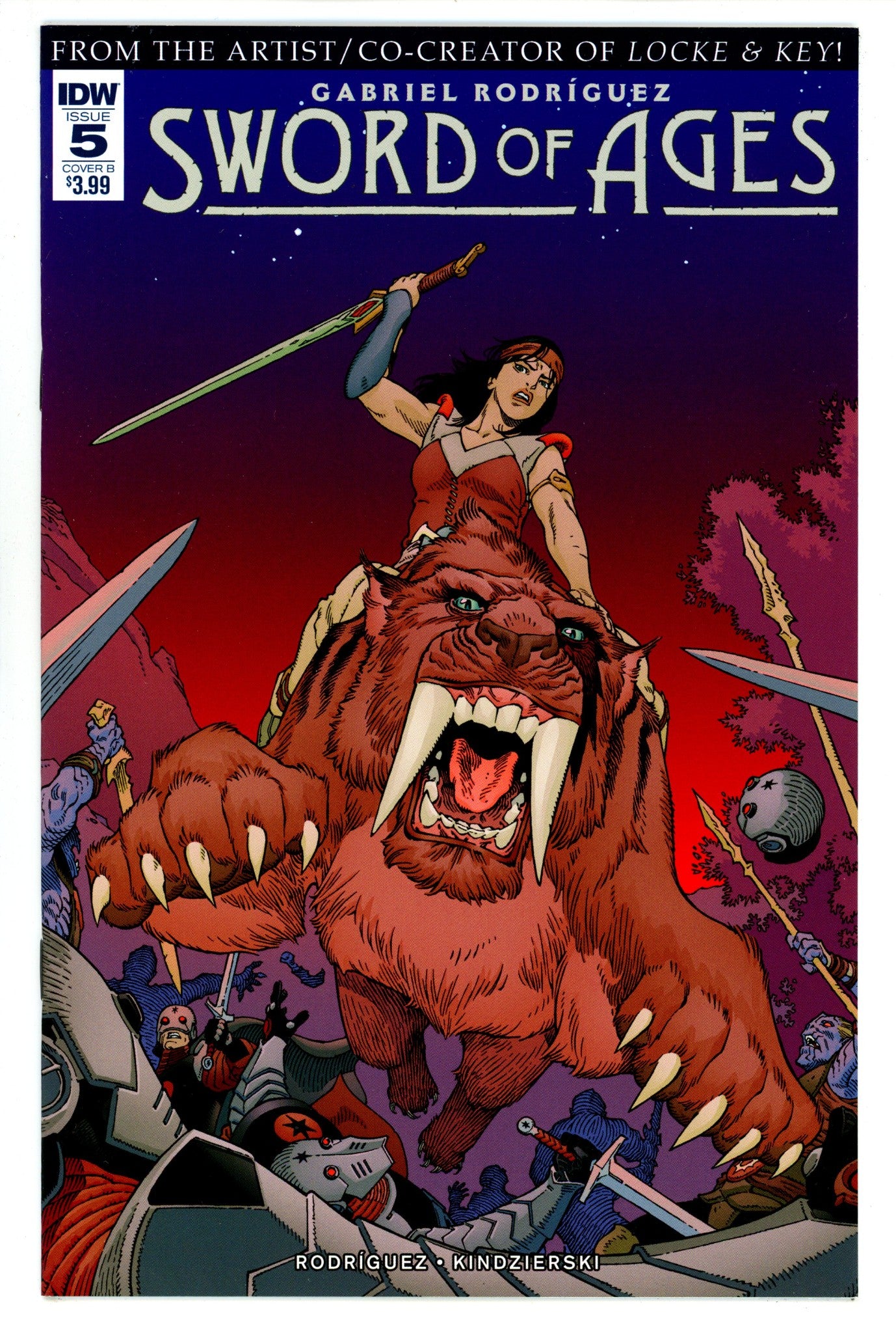 Sword of Ages 5 High Grade (2018) Rodriguez Variant 