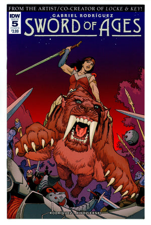 Sword of Ages 5 High Grade (2018) Rodriguez Variant