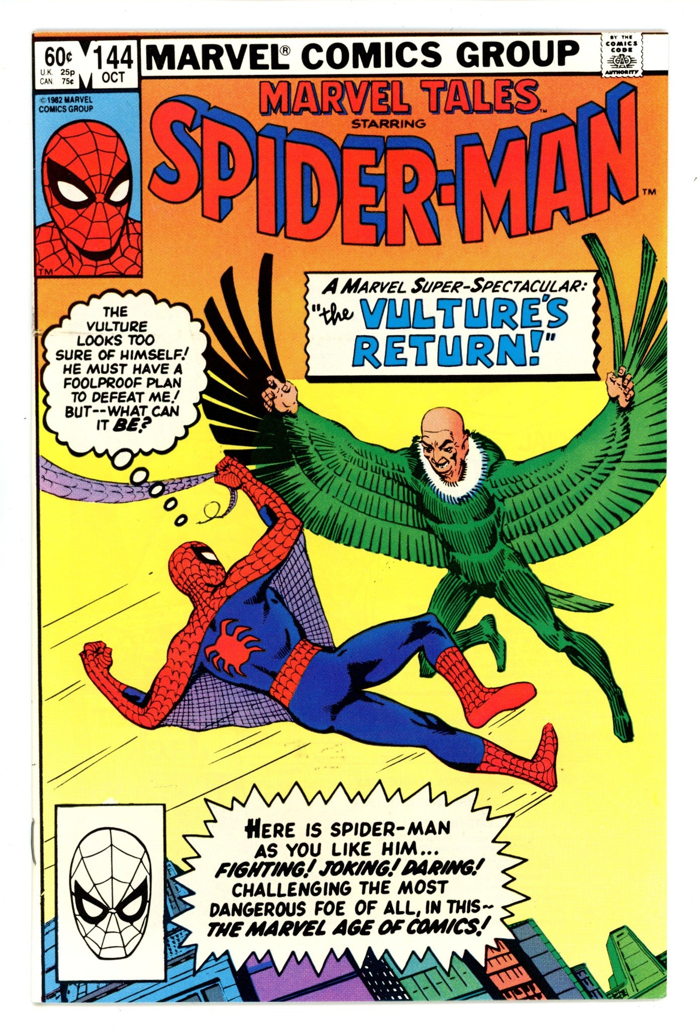 Marvel Tales Vol 2 144 VF+ (8.5) (1982) 