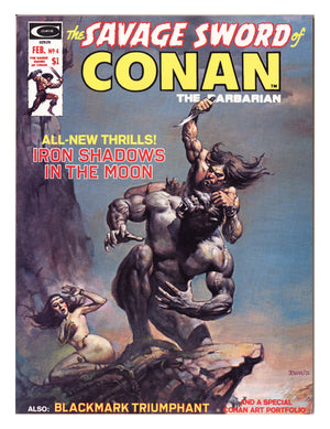 The Savage Sword of Conan Vol 1 4 VF+ (8.5) (1975)