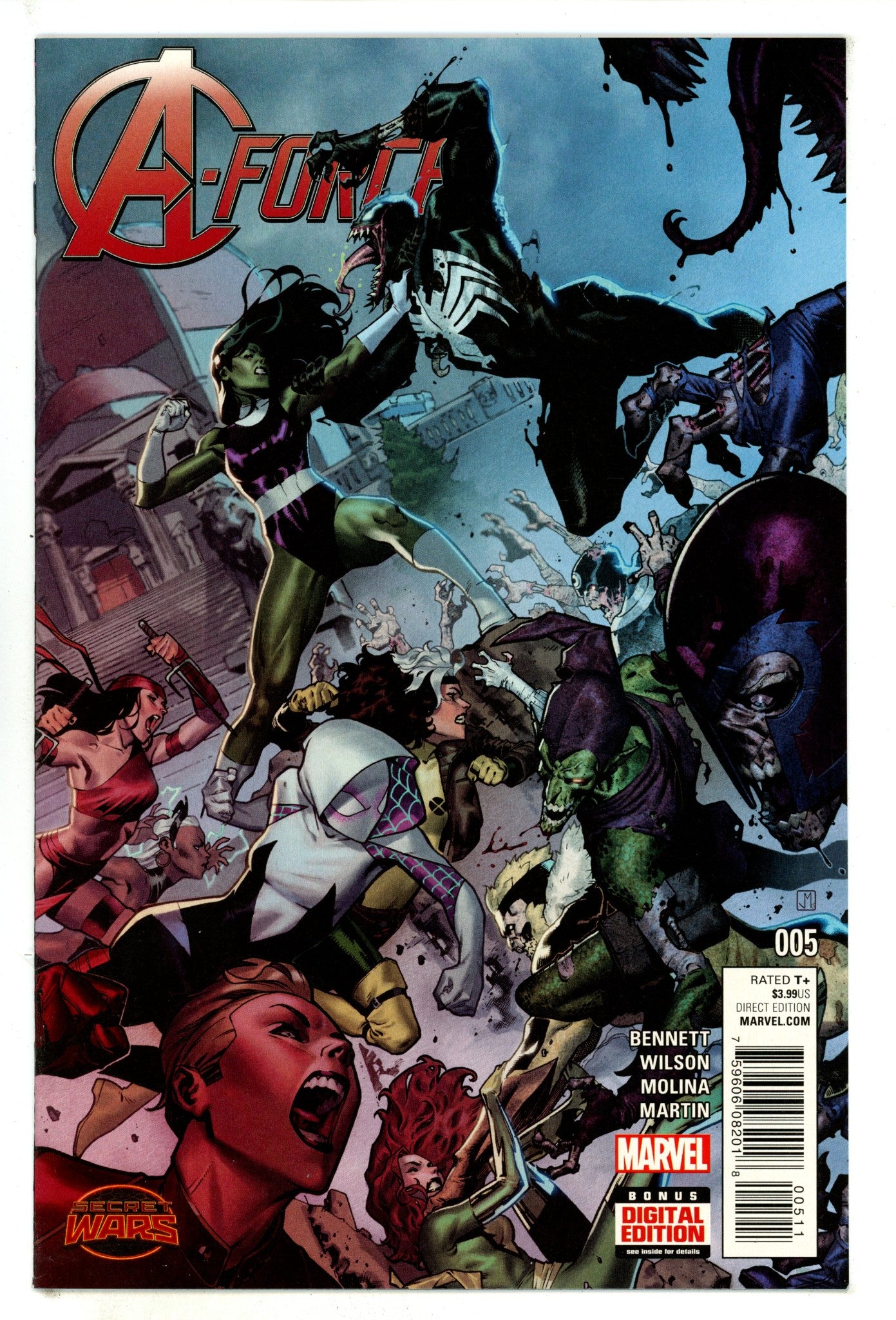 A-Force Vol 1 5 High Grade (2015) 