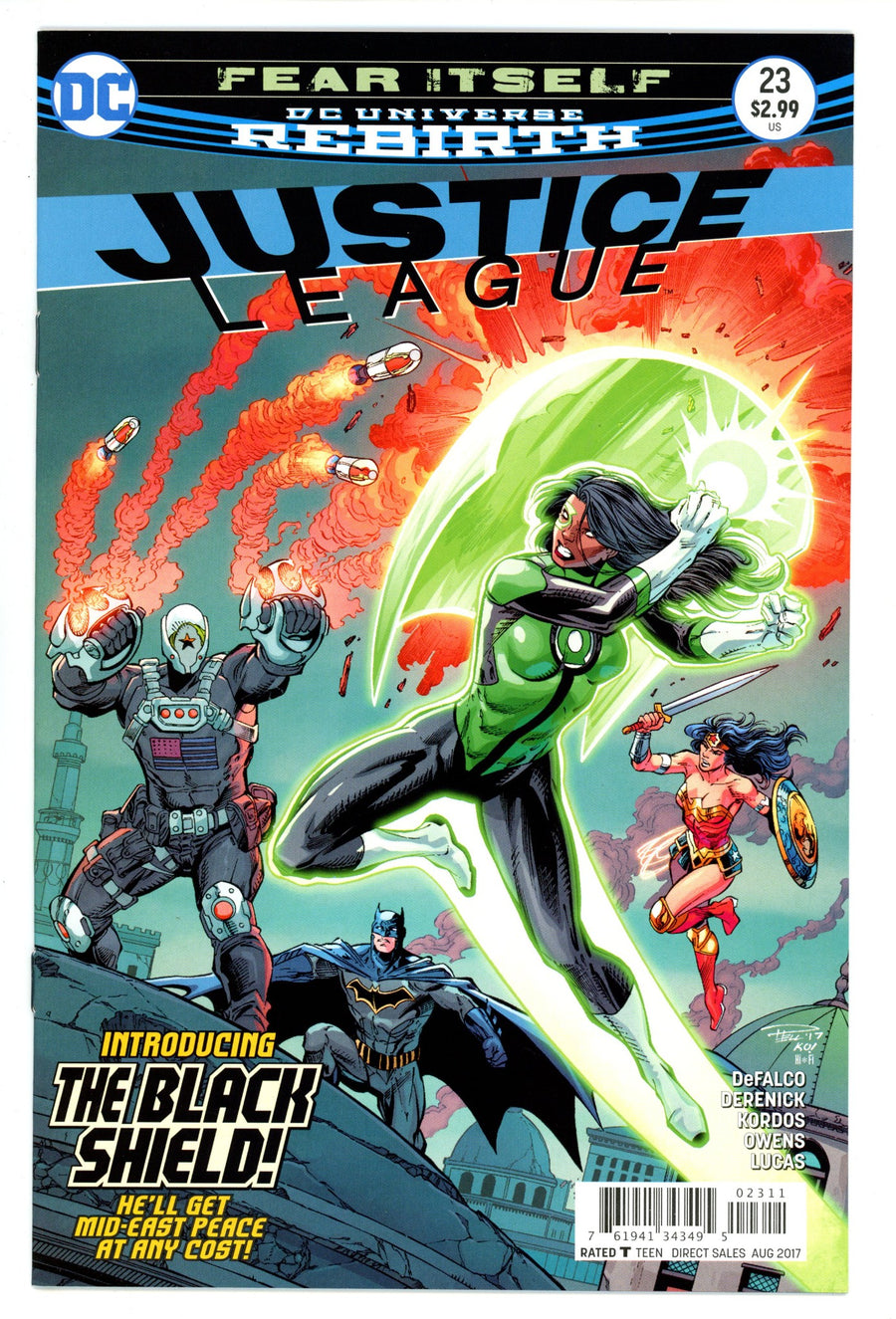 Justice League Vol 2 23 High Grade (2017) 