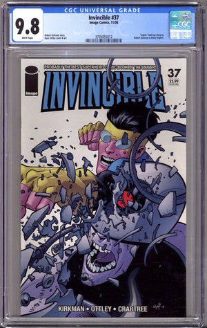Invincible 37 CGC 9.8 (NM/M) (2006)
