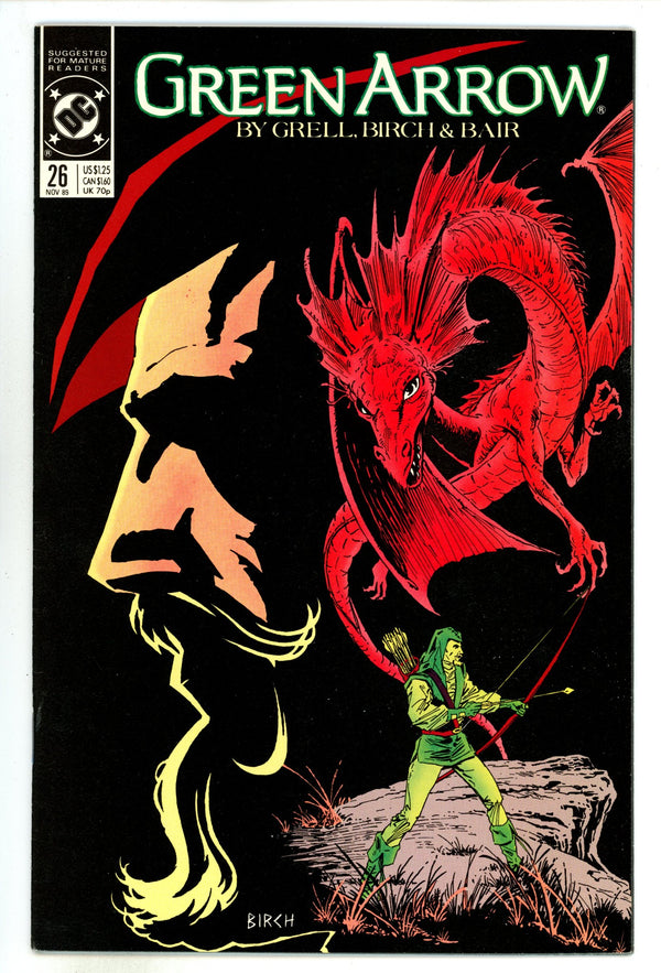 Green Arrow Vol 2 26 High Grade (1989)