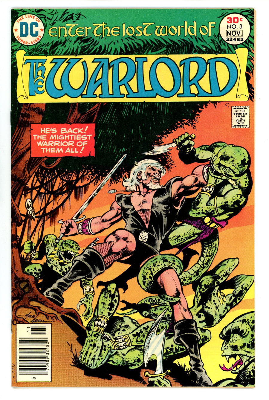 Warlord Vol 1 3 VF/NM (9.0) (1976) 