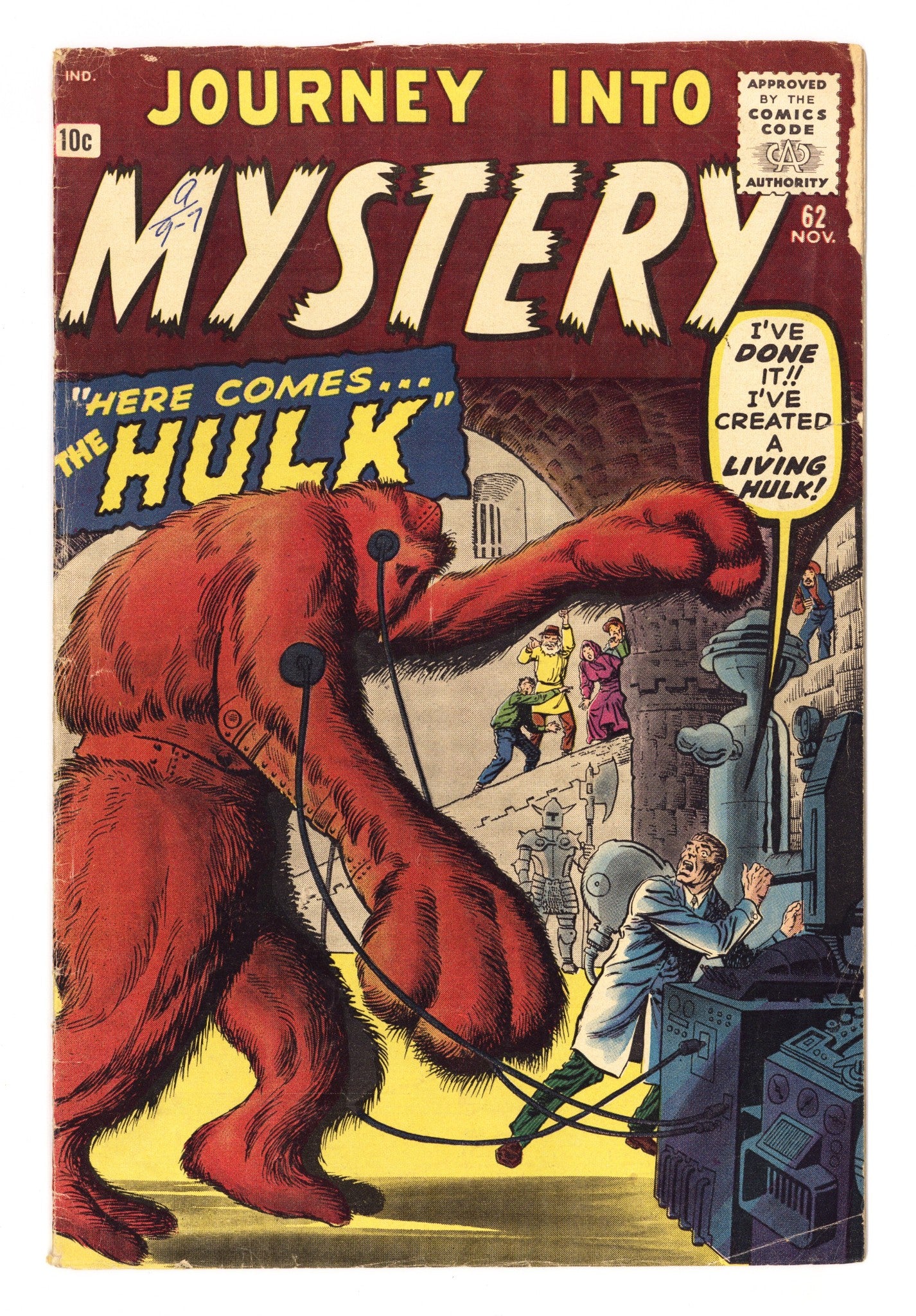 Journey into Mystery Vol 1 62 FR/GD (1.5) (1960) 