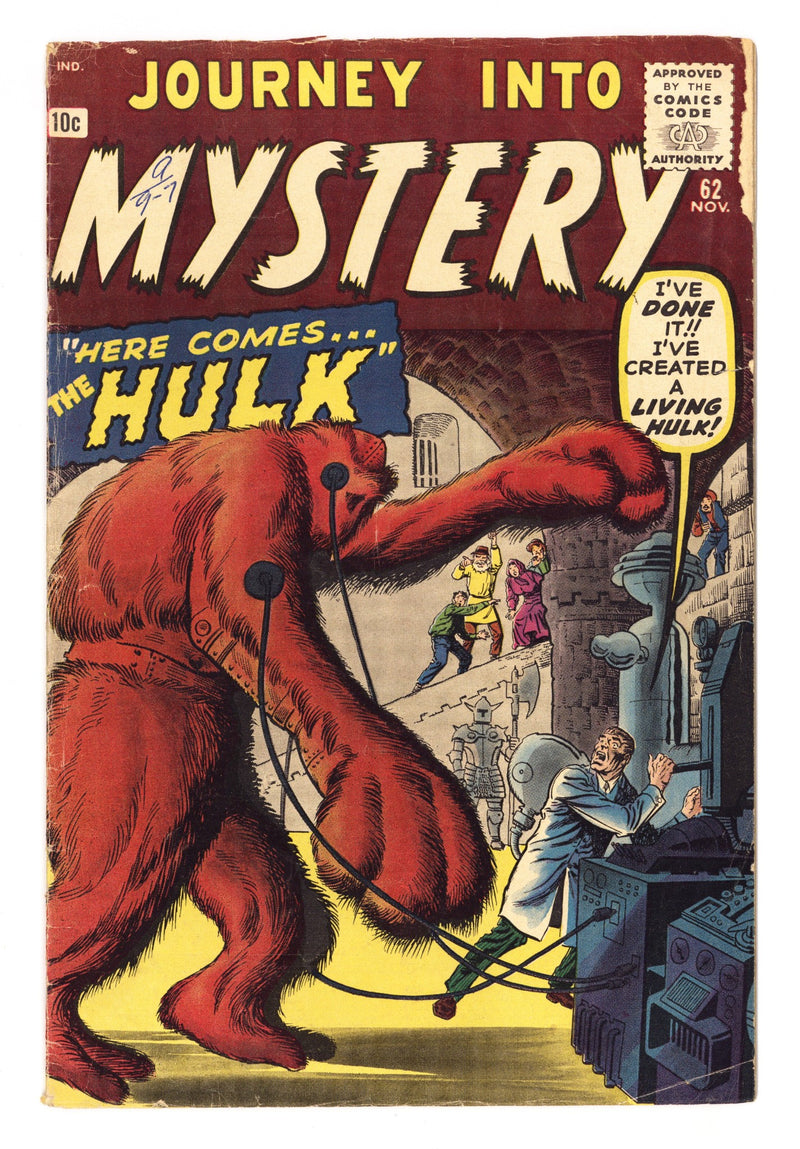 Journey into Mystery Vol 1 62 FR/GD (1.5) (1960) 