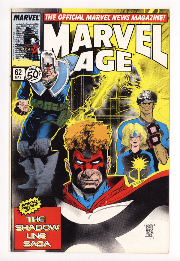 Marvel Age 62 High Grade (1988)