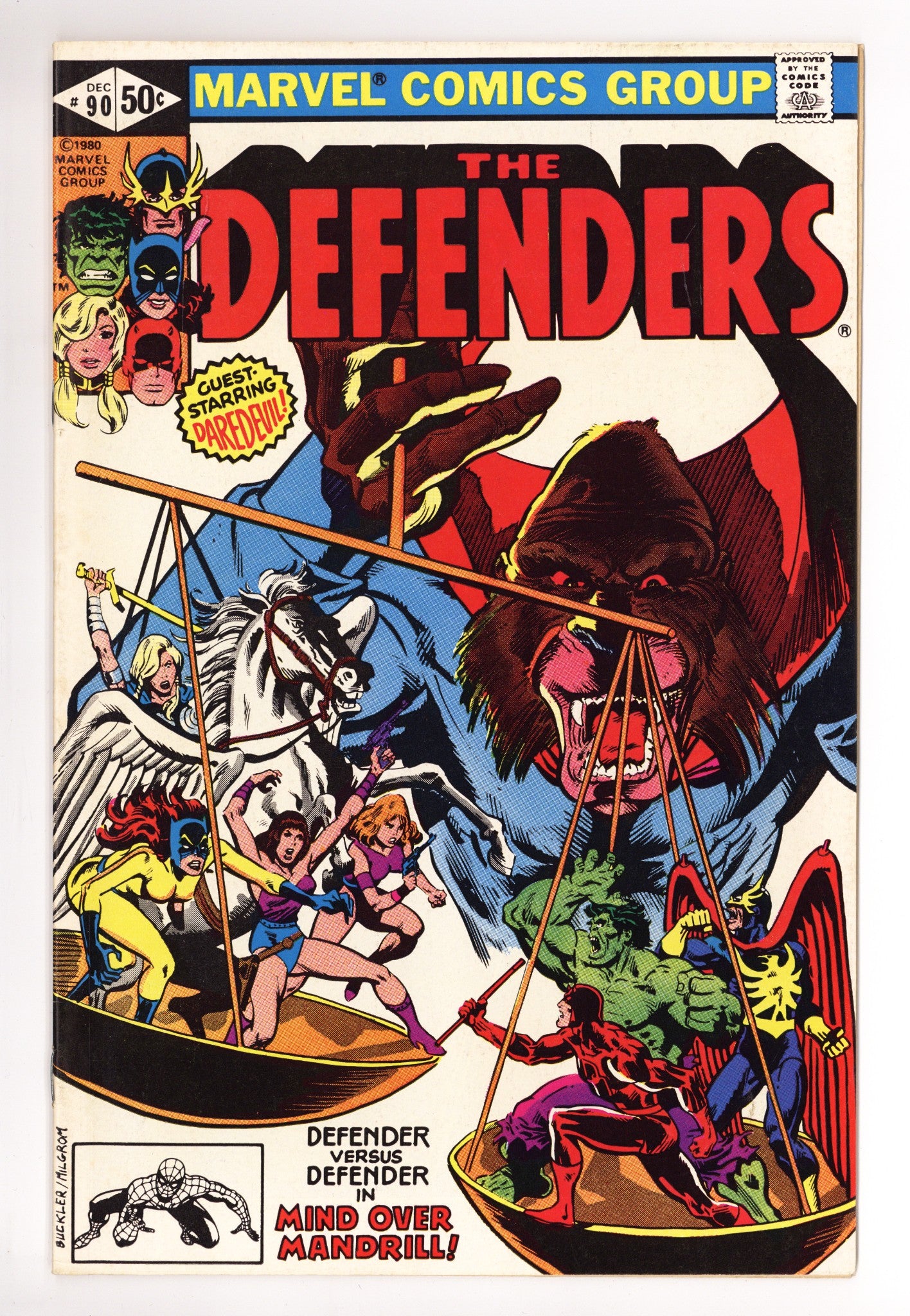 The Defenders Vol 1 90 High Grade (1980) 