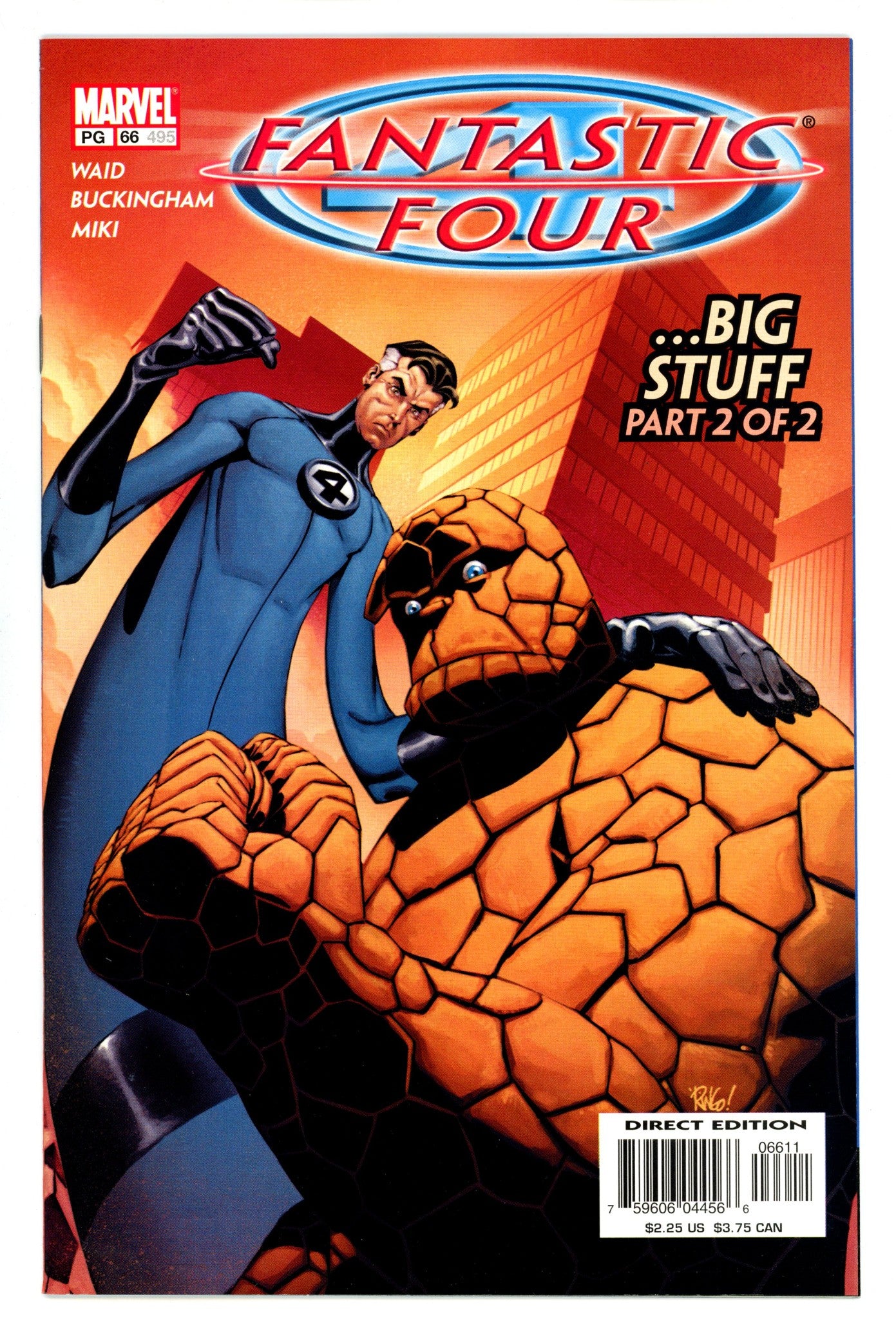 Fantastic Four Vol 3 66 (495) High Grade (2003) 