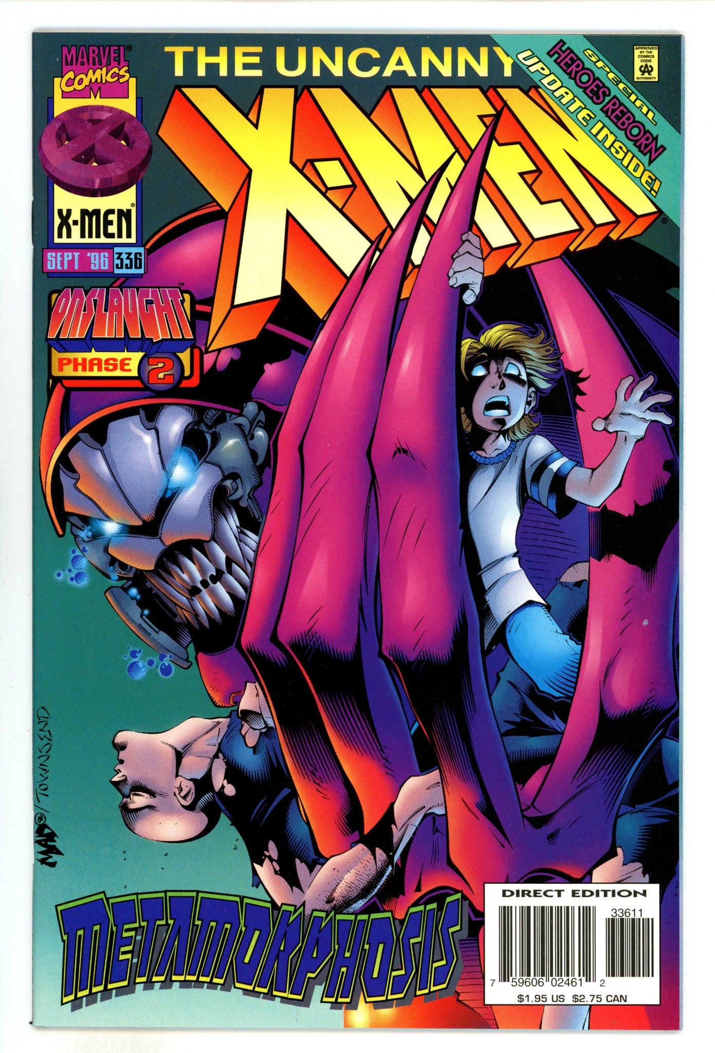 The Uncanny X-Men Vol 1 336 High Grade (1996) 