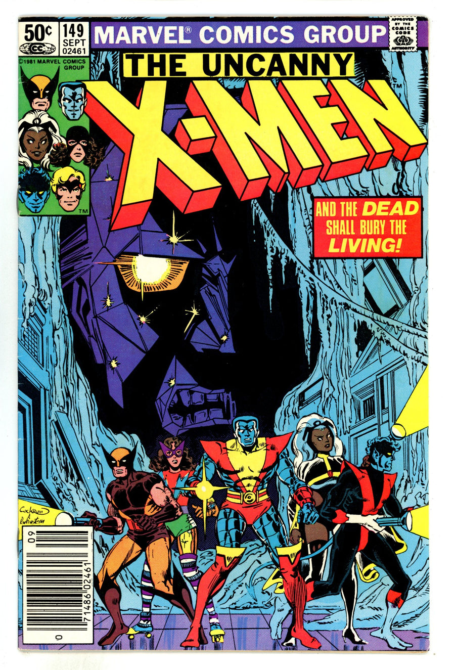 The Uncanny X-Men Vol 1 149  FN- (5.5)  (1981)  Newsstand  