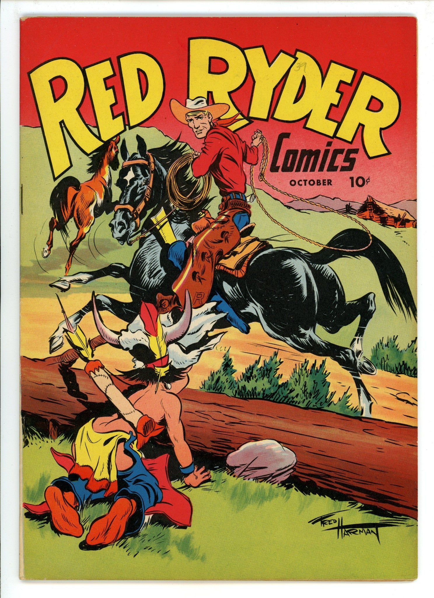 Red Ryder Comics 39 VF+ (8.5) (1946) 