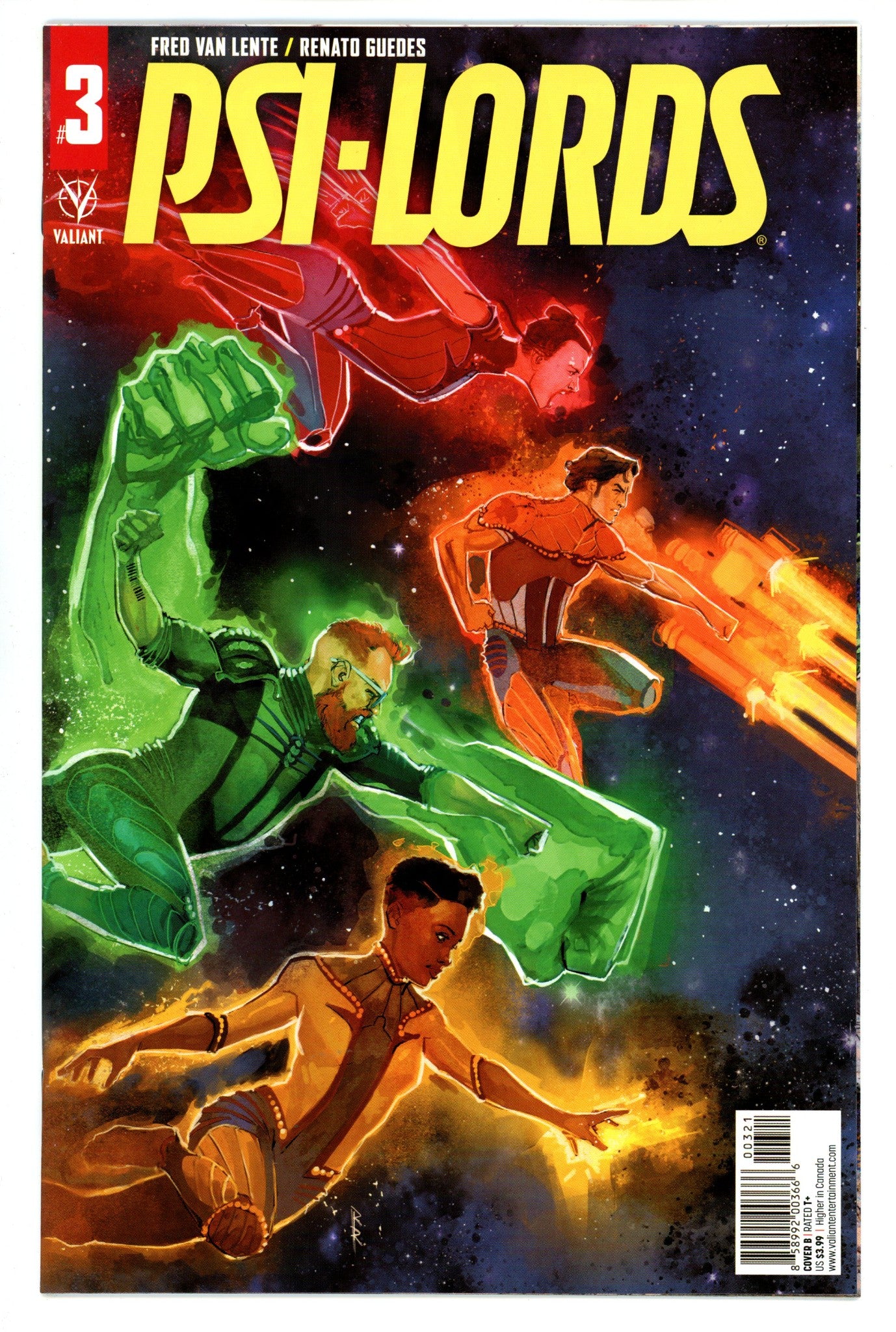 Psi-Lords 3 High Grade (2019) Reis Variant 