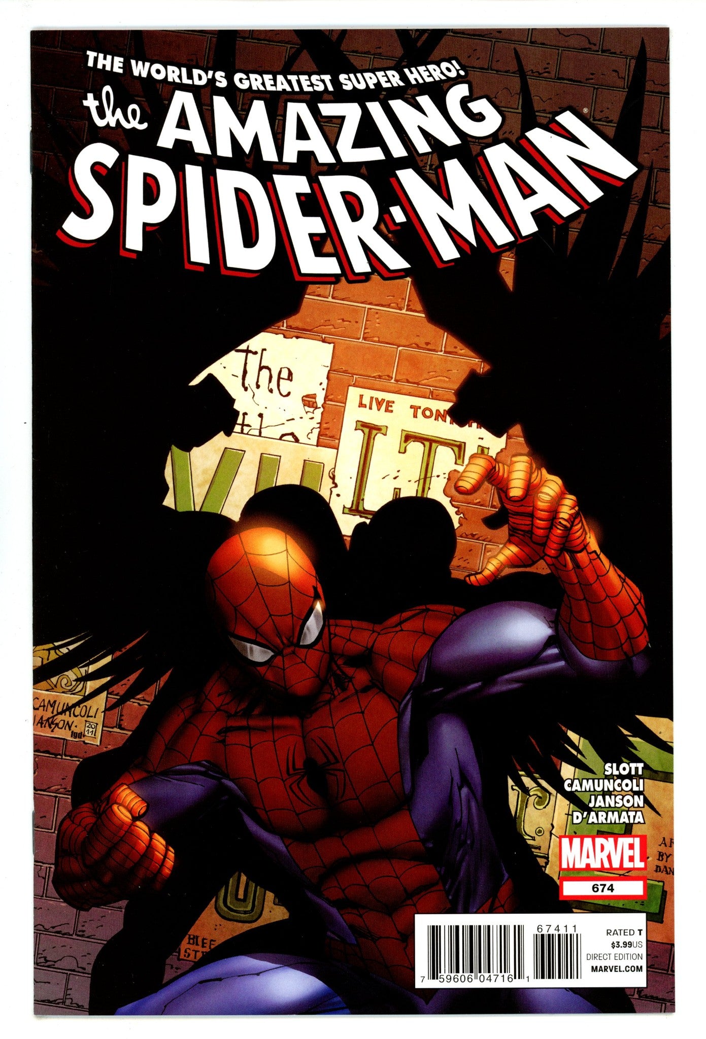 The Amazing Spider-Man Vol 2 674 High Grade (2012) 