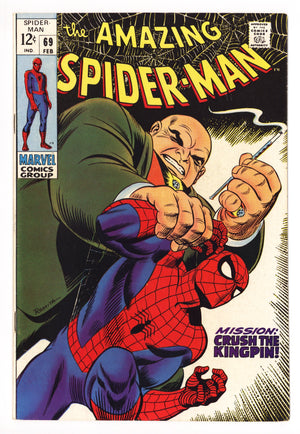 The Amazing Spider-Man Vol 1 69 FN/VF (7.0) (1969) 