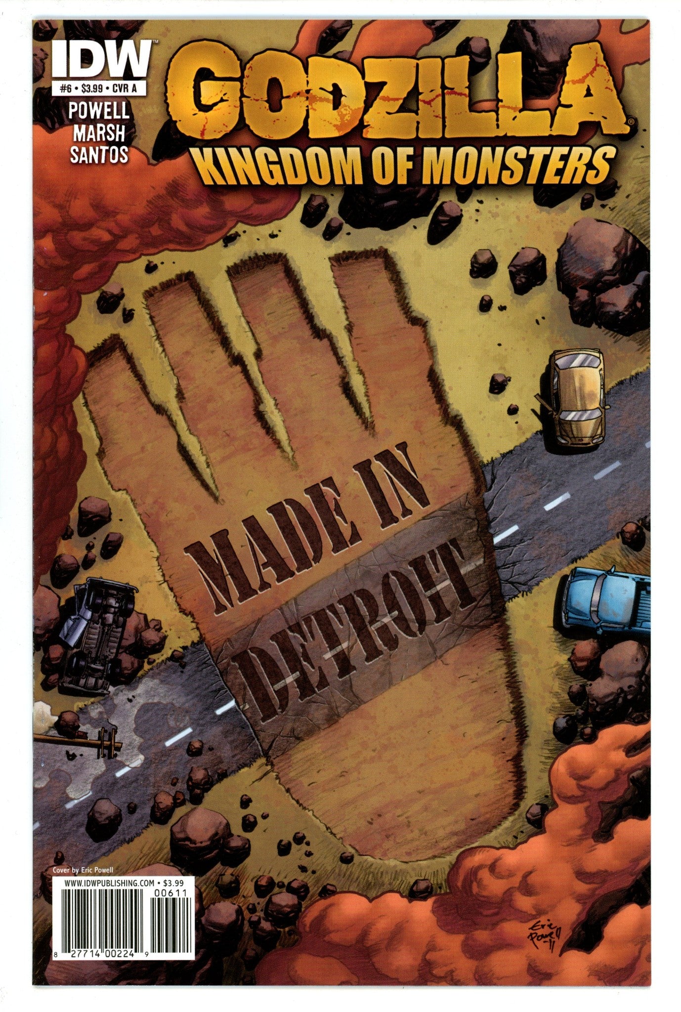 Godzilla: Kingdom of Monsters 6 High Grade (2011) 