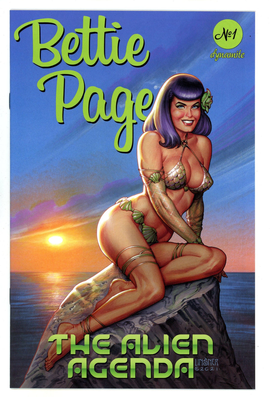 Bettie Page and the Alien Agenda 1 High Grade (2022) 