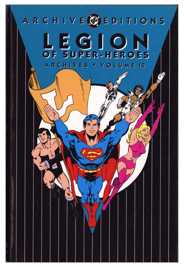 The Legion of Super-Heroes Archives HC Vol 12 Mid Grade (2003) Signed x1 1st Page Mike Grell