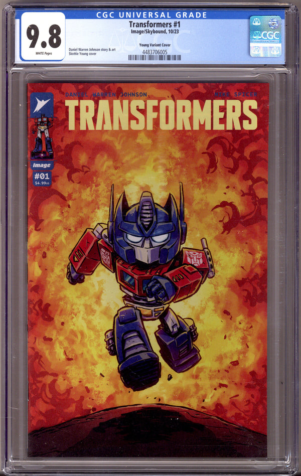 Transformers   1 CGC 9.8 (NM/M)   (2023) Young     Exclusive Variant