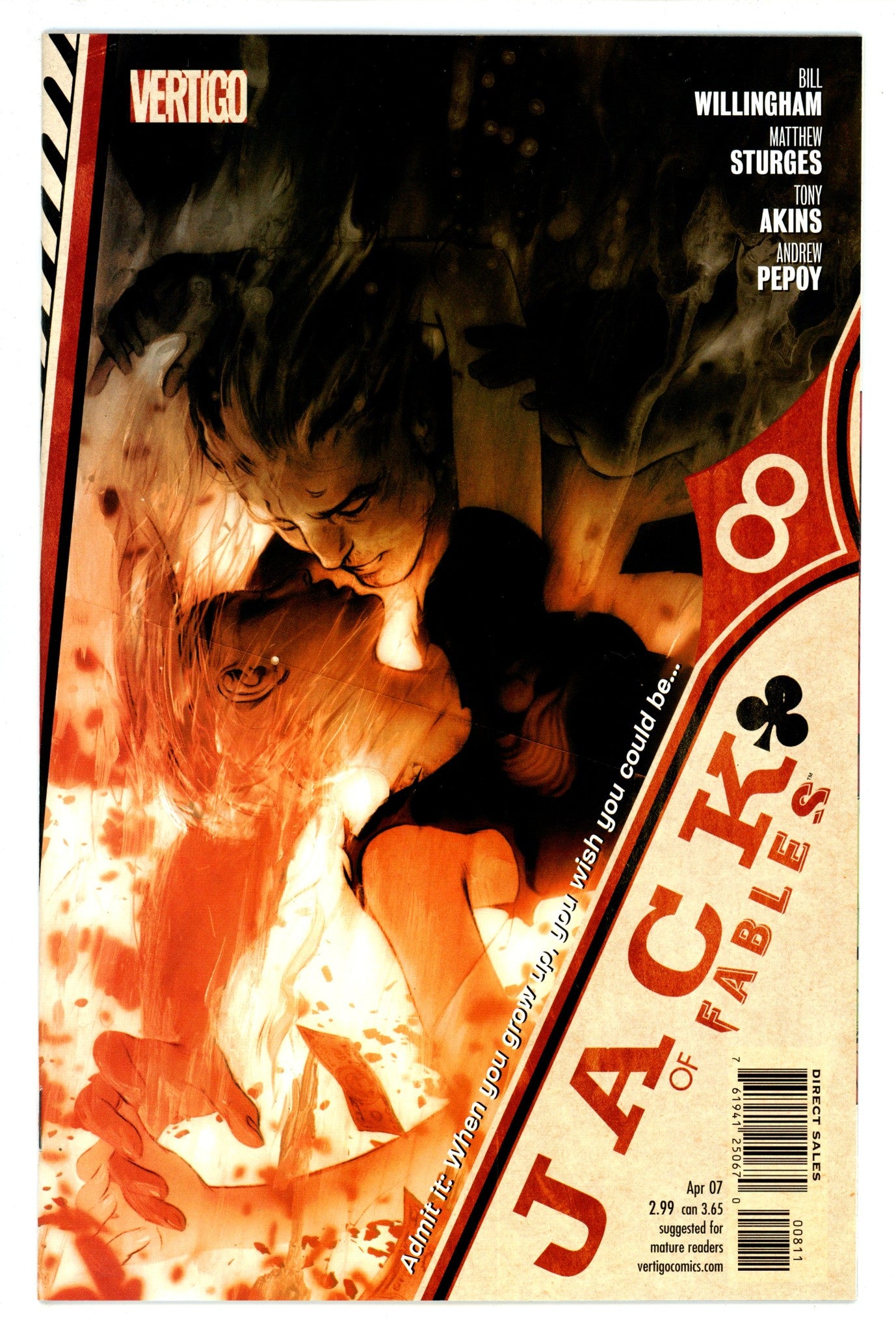 Jack of Fables 8 High Grade (2007) 