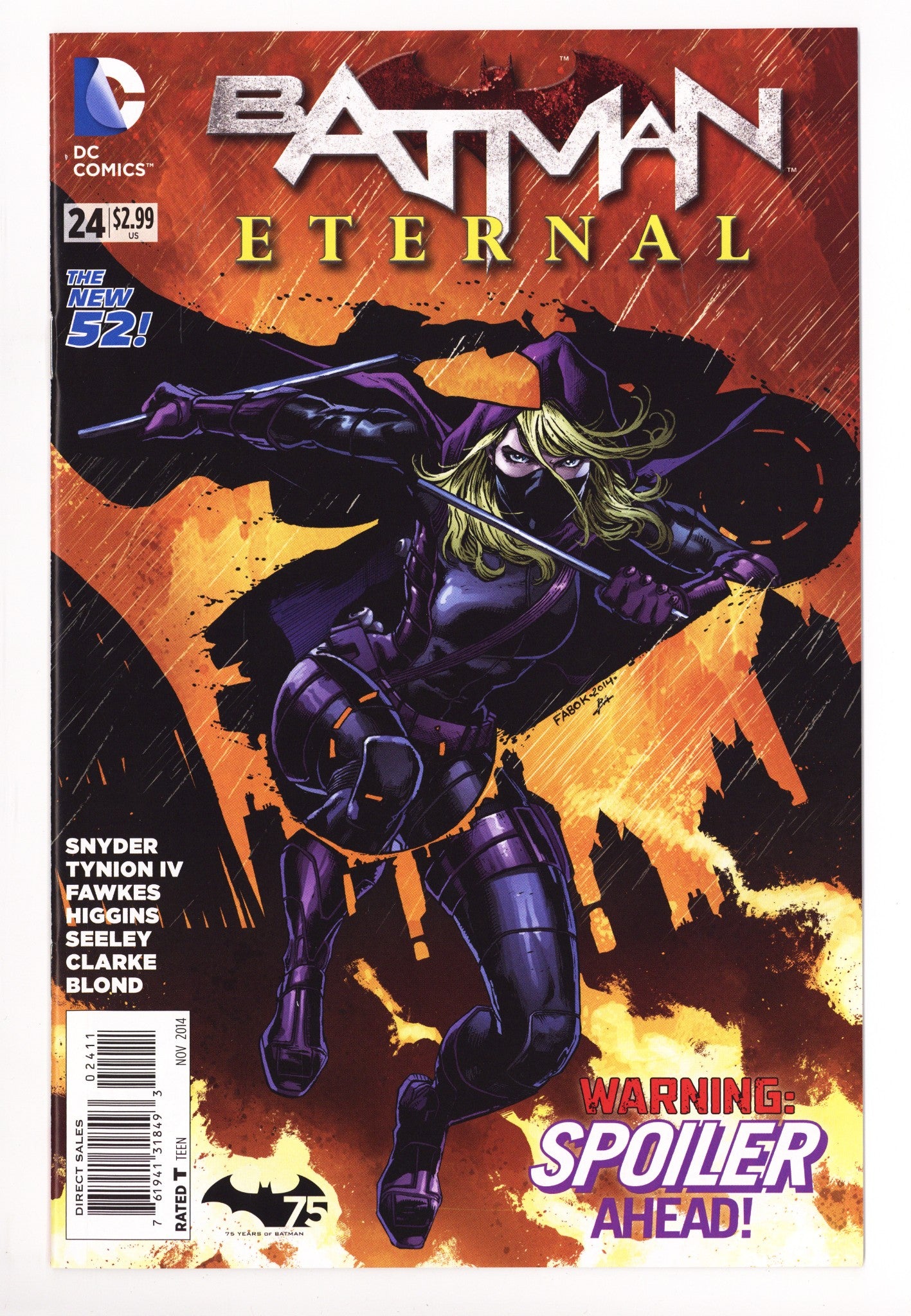 Batman Eternal 24 High Grade (2014) 