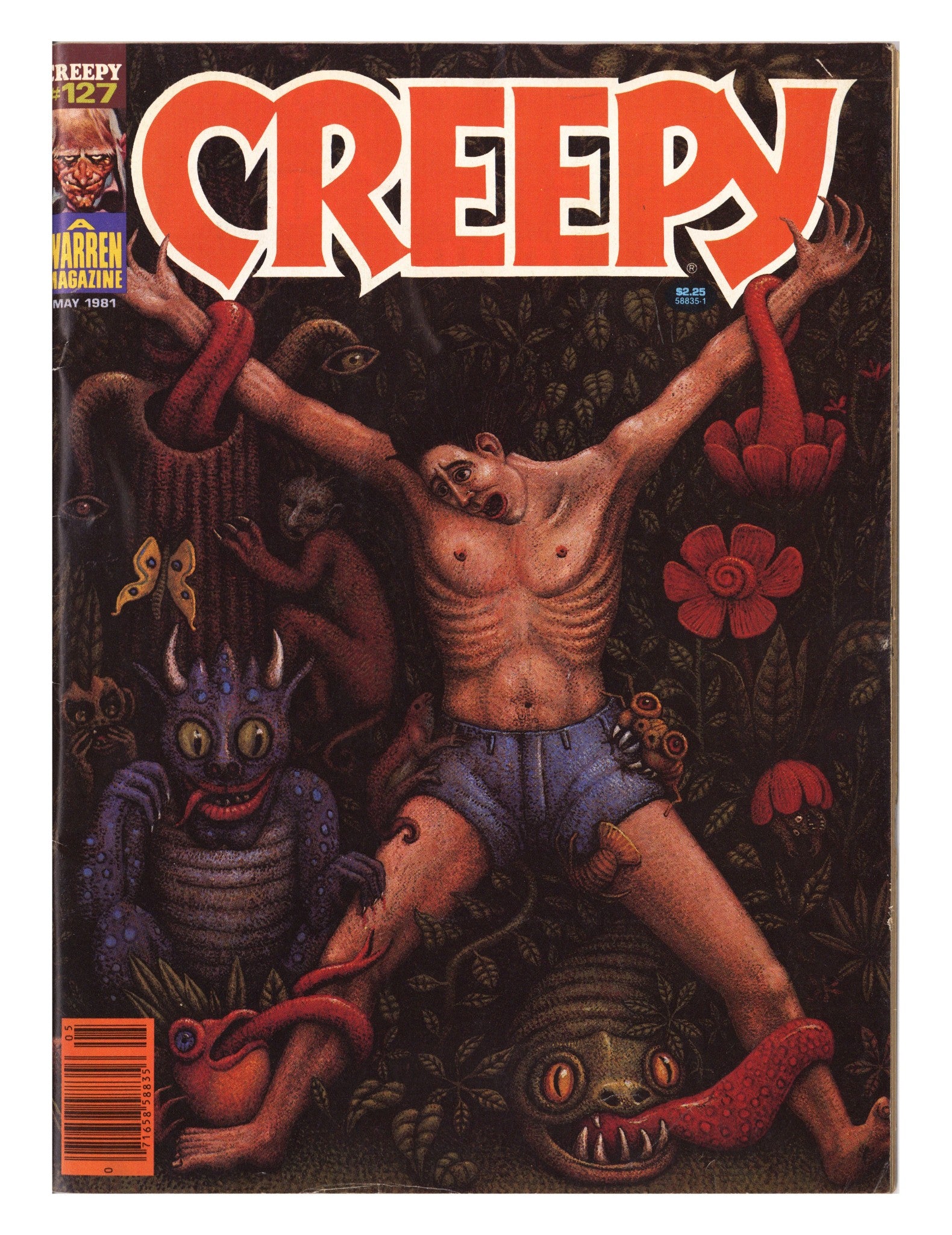 Creepy 127 Very Low Grade (1981) Canadian Price Variant 