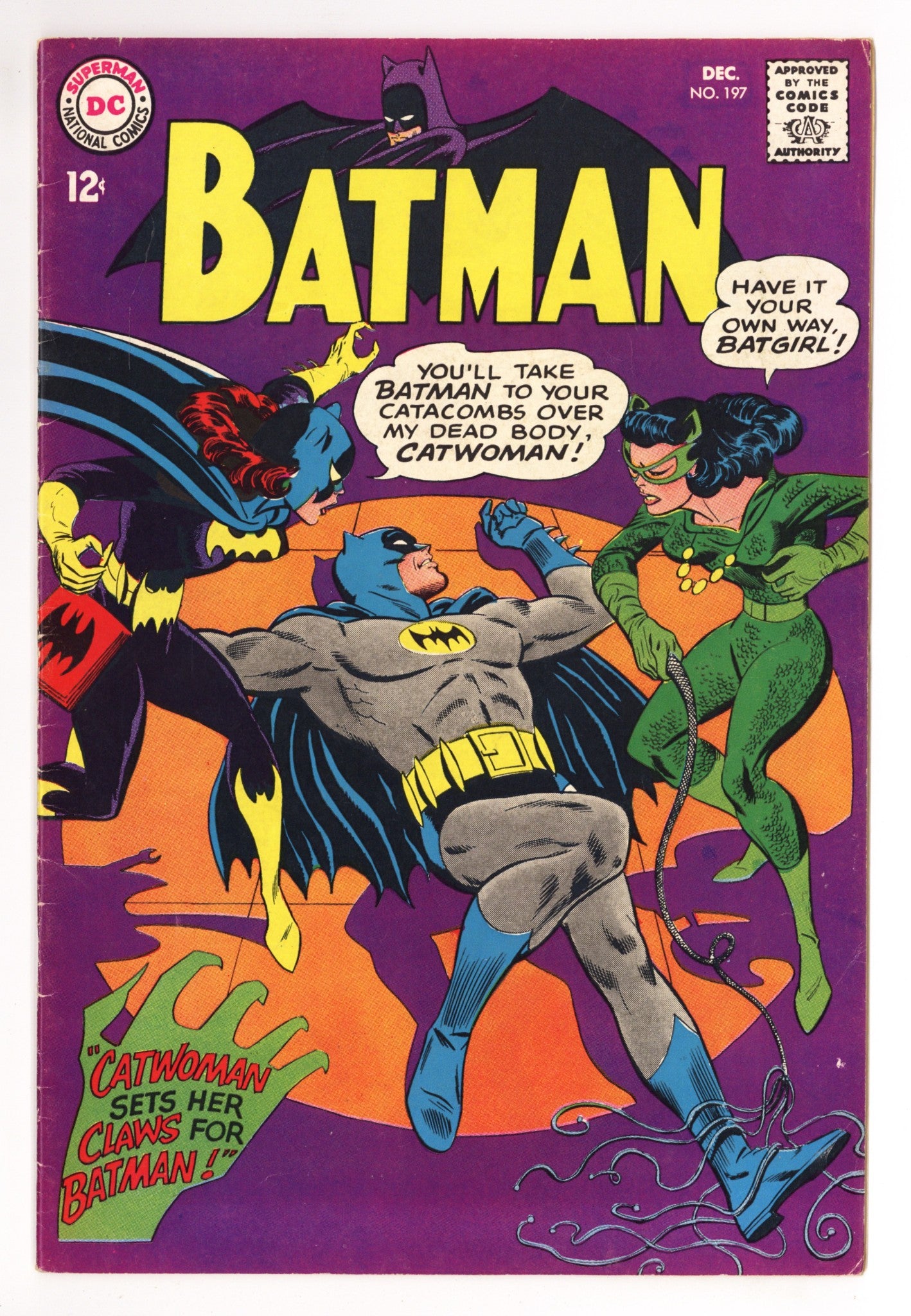 Batman Vol 1 197 FN- (5.5) (1967) 