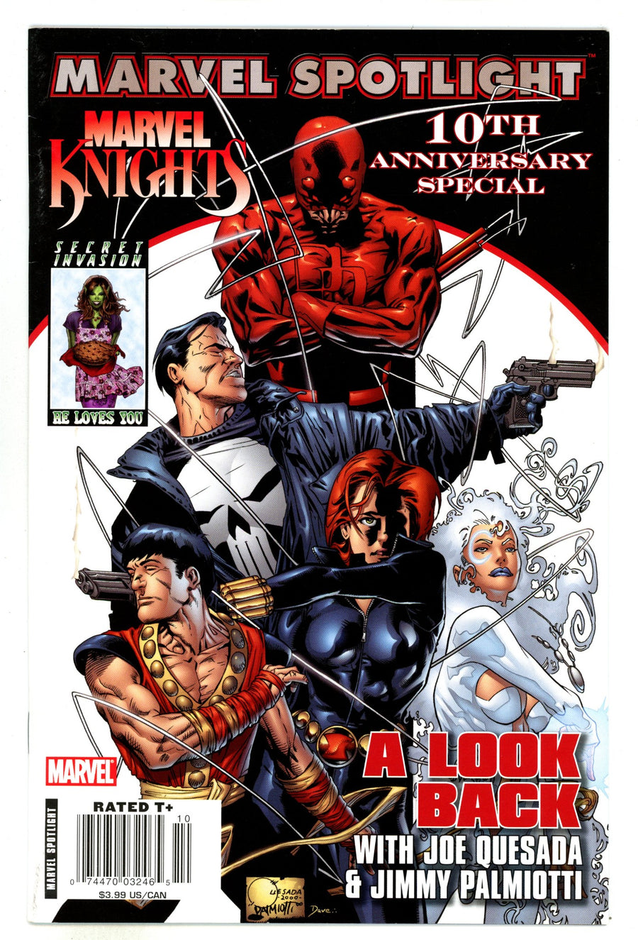 Marvel Spotlight: Marvel Knights 10th Anniversary [nn] FN (6.0) (2008) Newsstand 
