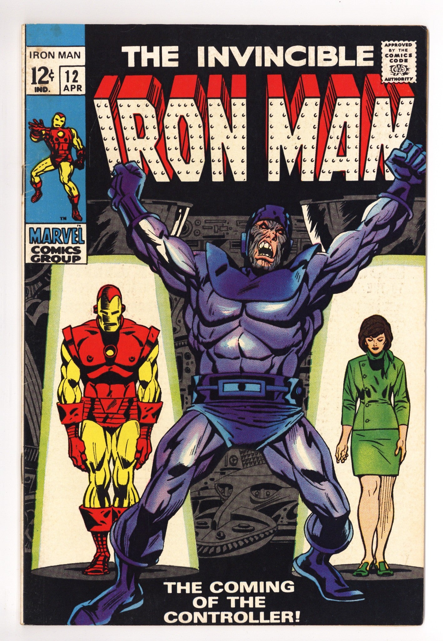 Iron Man Vol 1 12 FN- (5.5) (1969) 