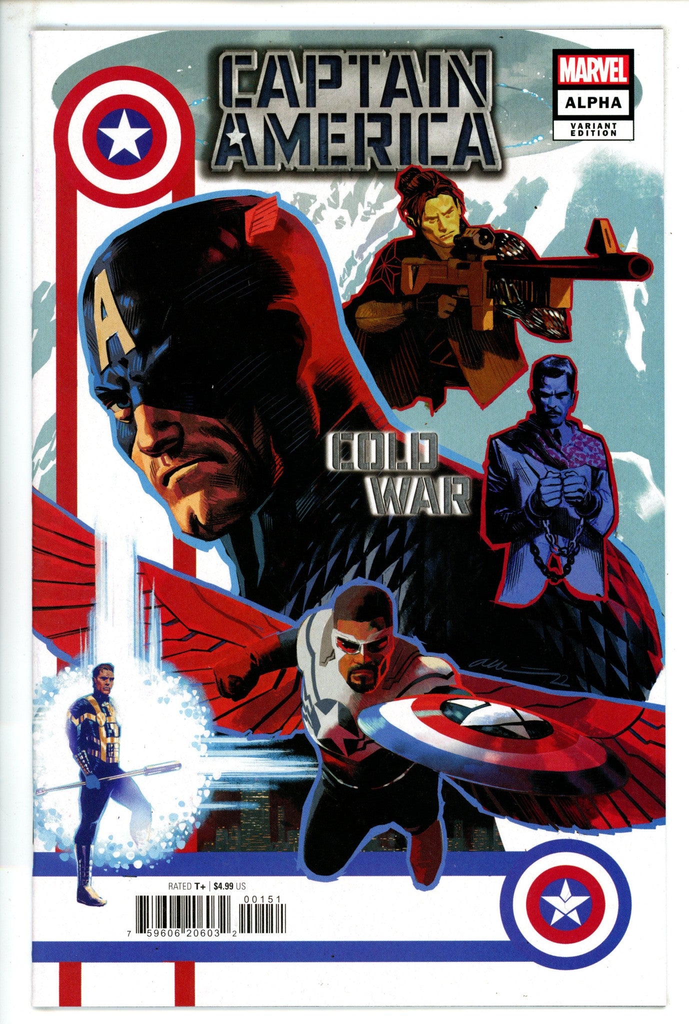 Captain America: Cold War Alpha [nn] High Grade (2023) AcuÃ±a Variant 