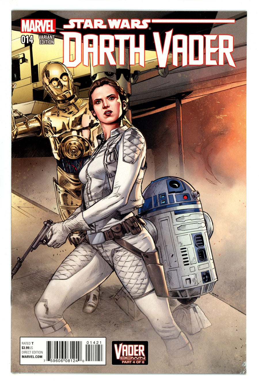 Darth Vader Vol 1 14 High Grade (2016) Mann Incentive Variant 
