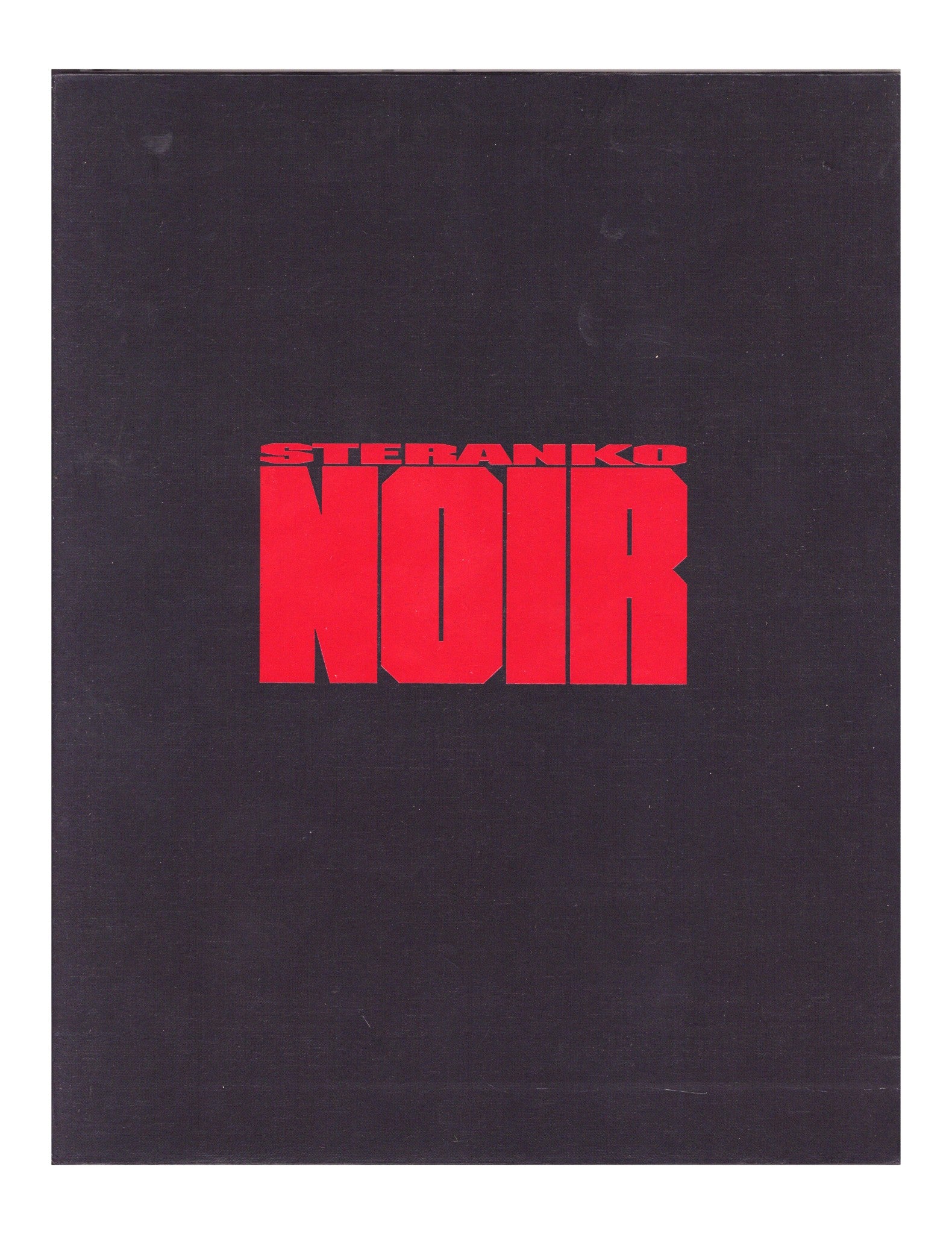 Steranko: Arte Noir Slipcase TPB     Mid Grade   (2002)        Signed x1 1st Page Jim Steranko 