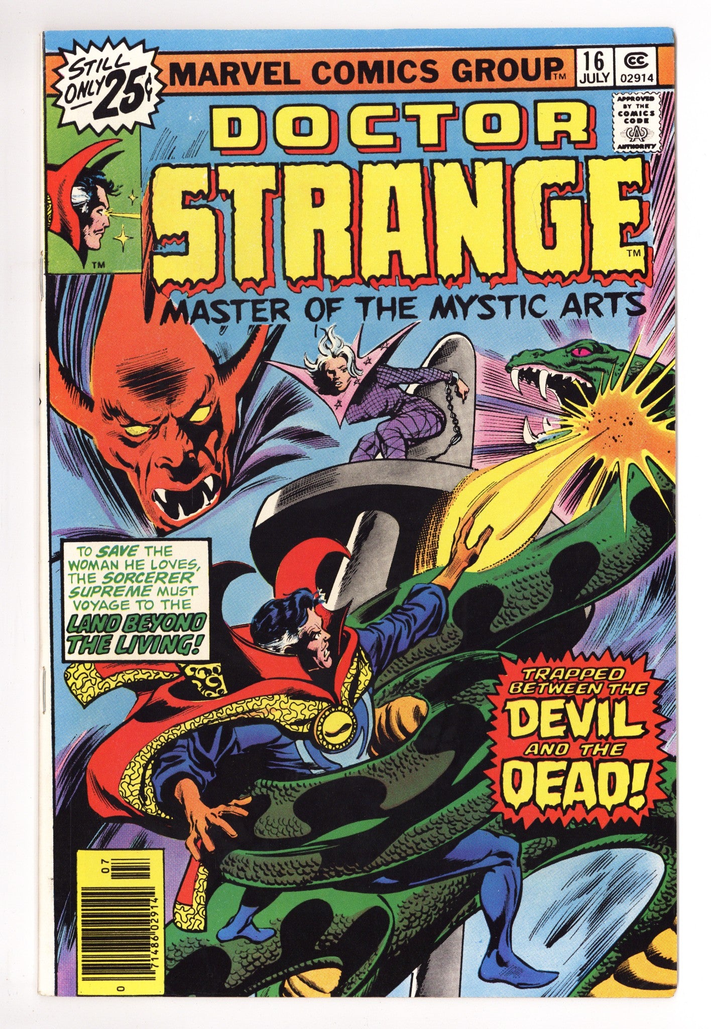 Doctor Strange Vol 2 16 Mid Grade (1976) 