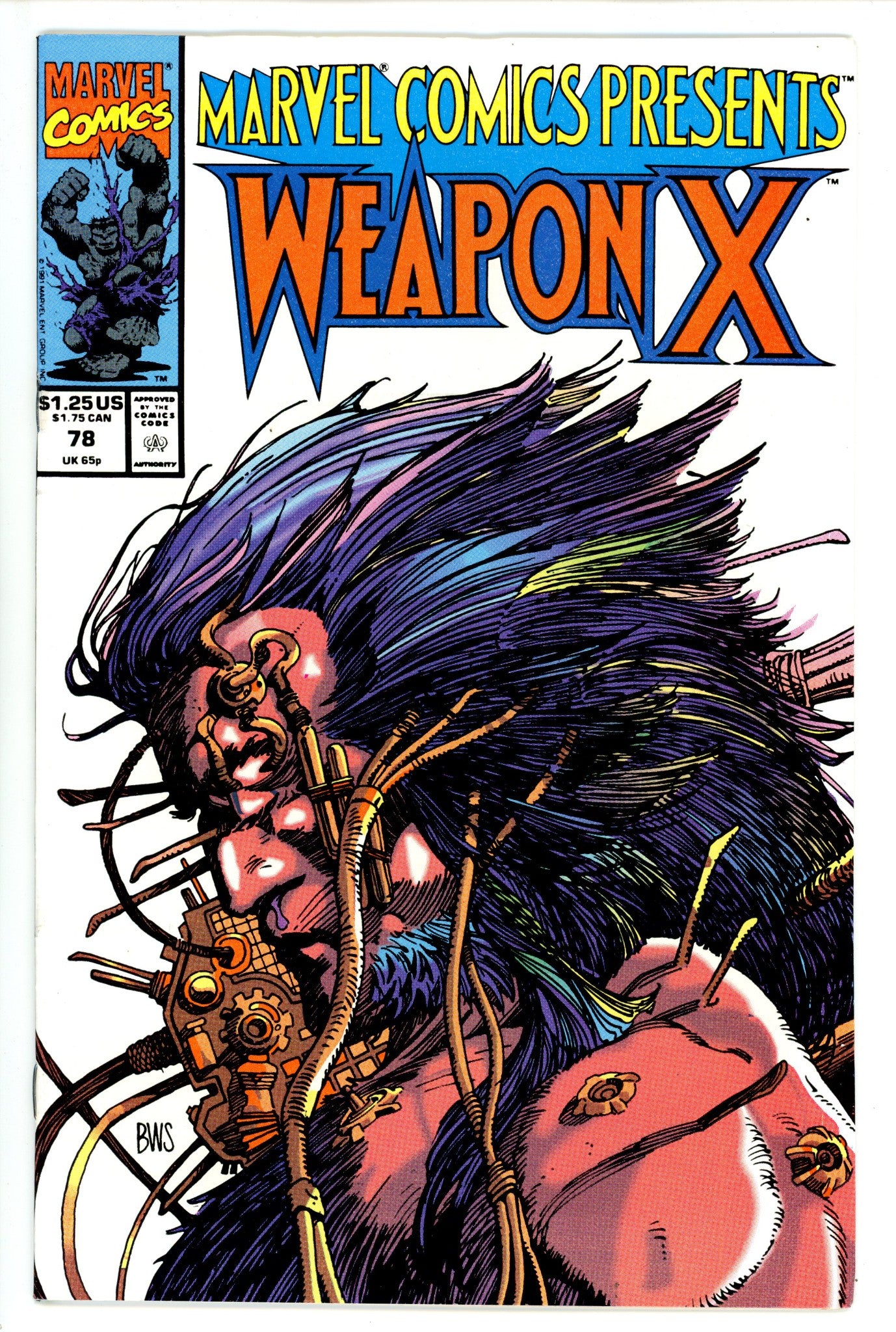 Marvel Comics Presents Vol 1 78 VF+ (8.5) (1991) 