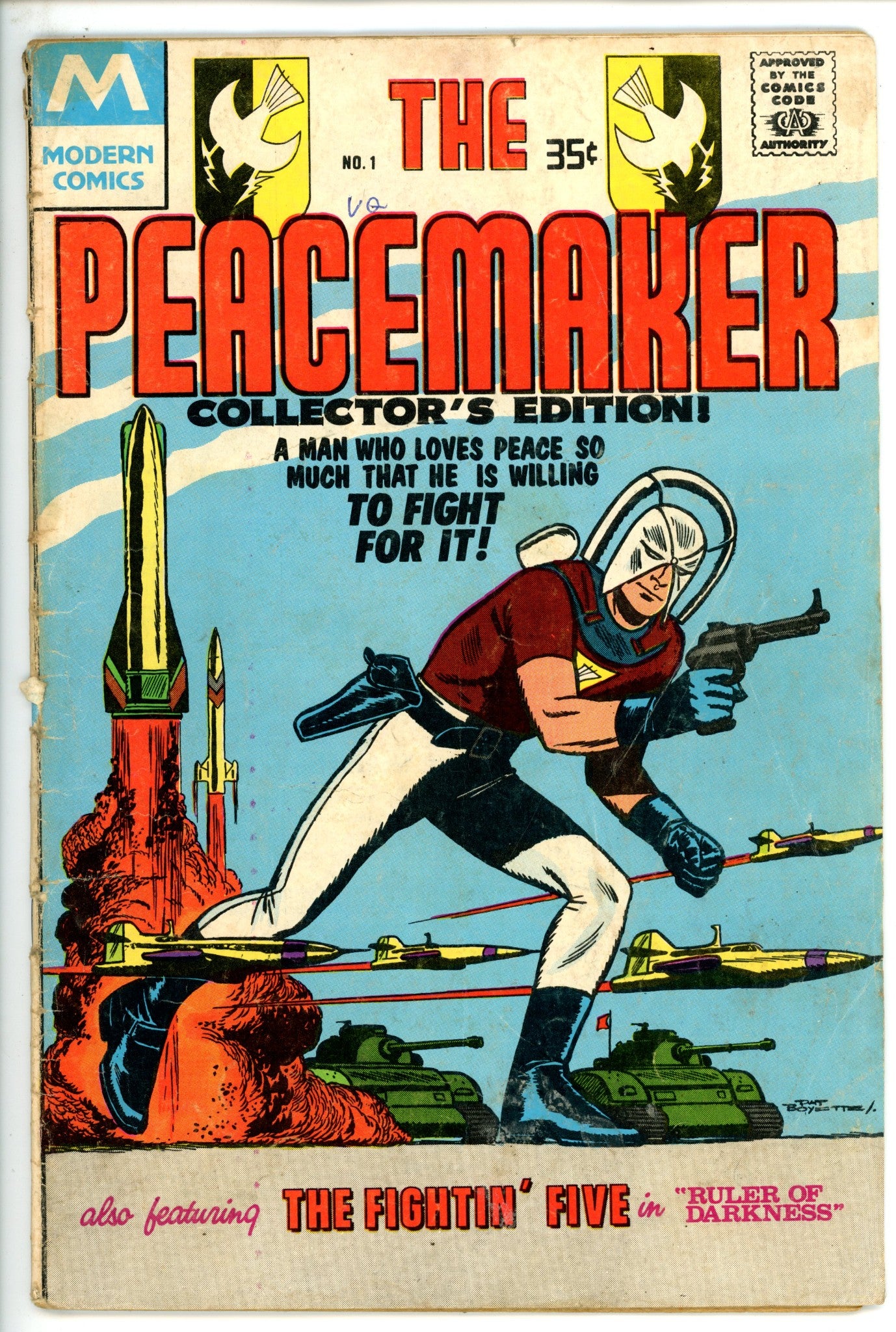 The Peacemaker 1 Double Cover VG (1978)