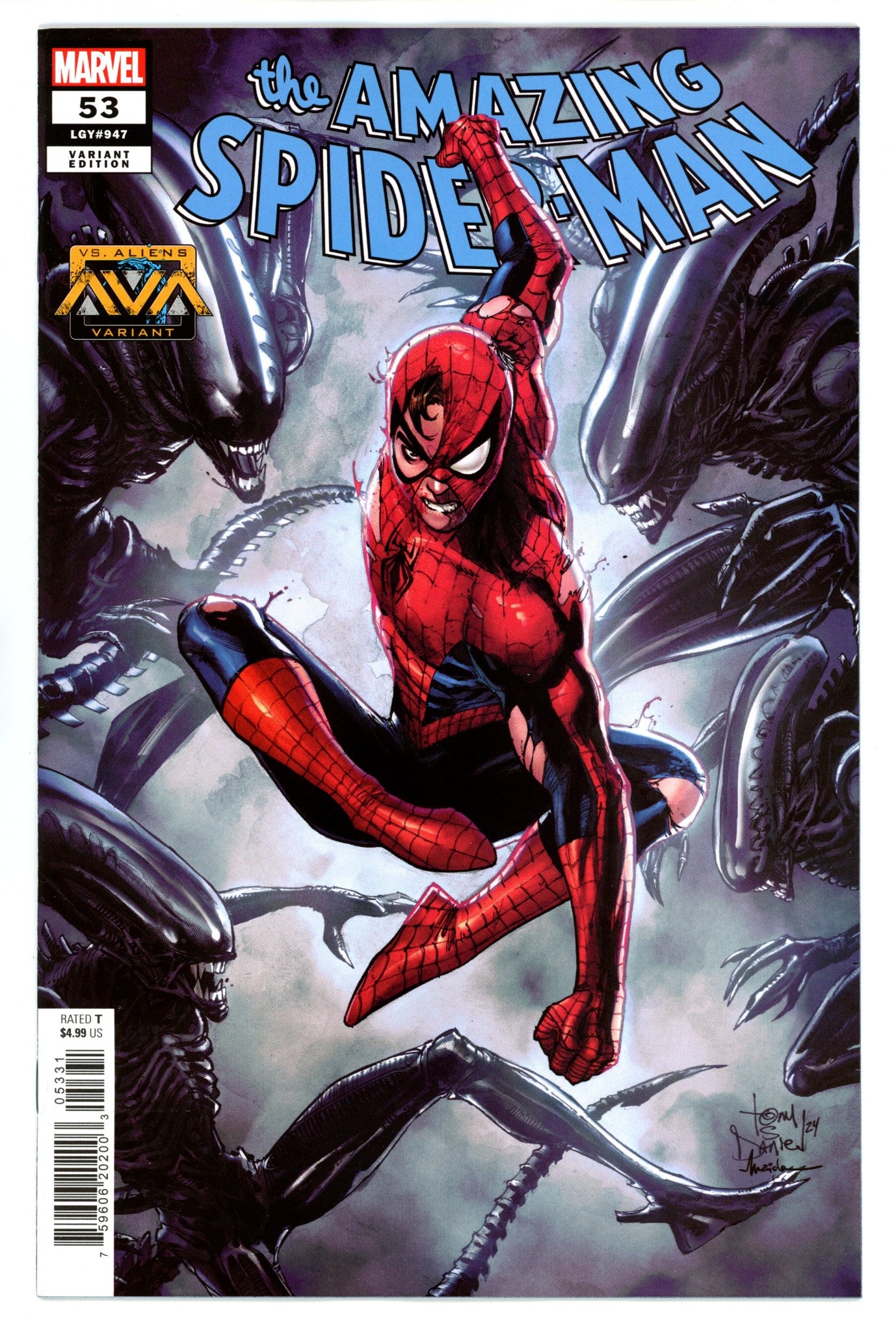 Amazing Spider-Man Vol 6 53 Daniel Variant (2024)