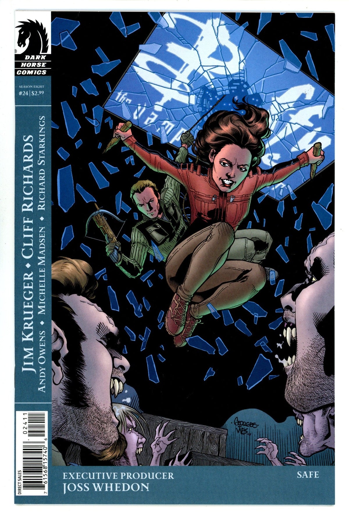 Buffy the Vampire Slayer Season Eight   24  High Grade   (2009) Jeanty   Variant