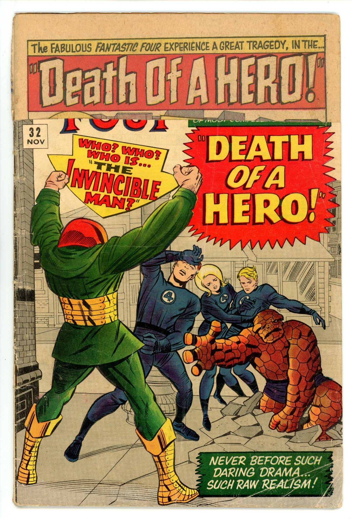 Fantastic Four Vol 1 32  PR (0.5) Remainder  (1964)        