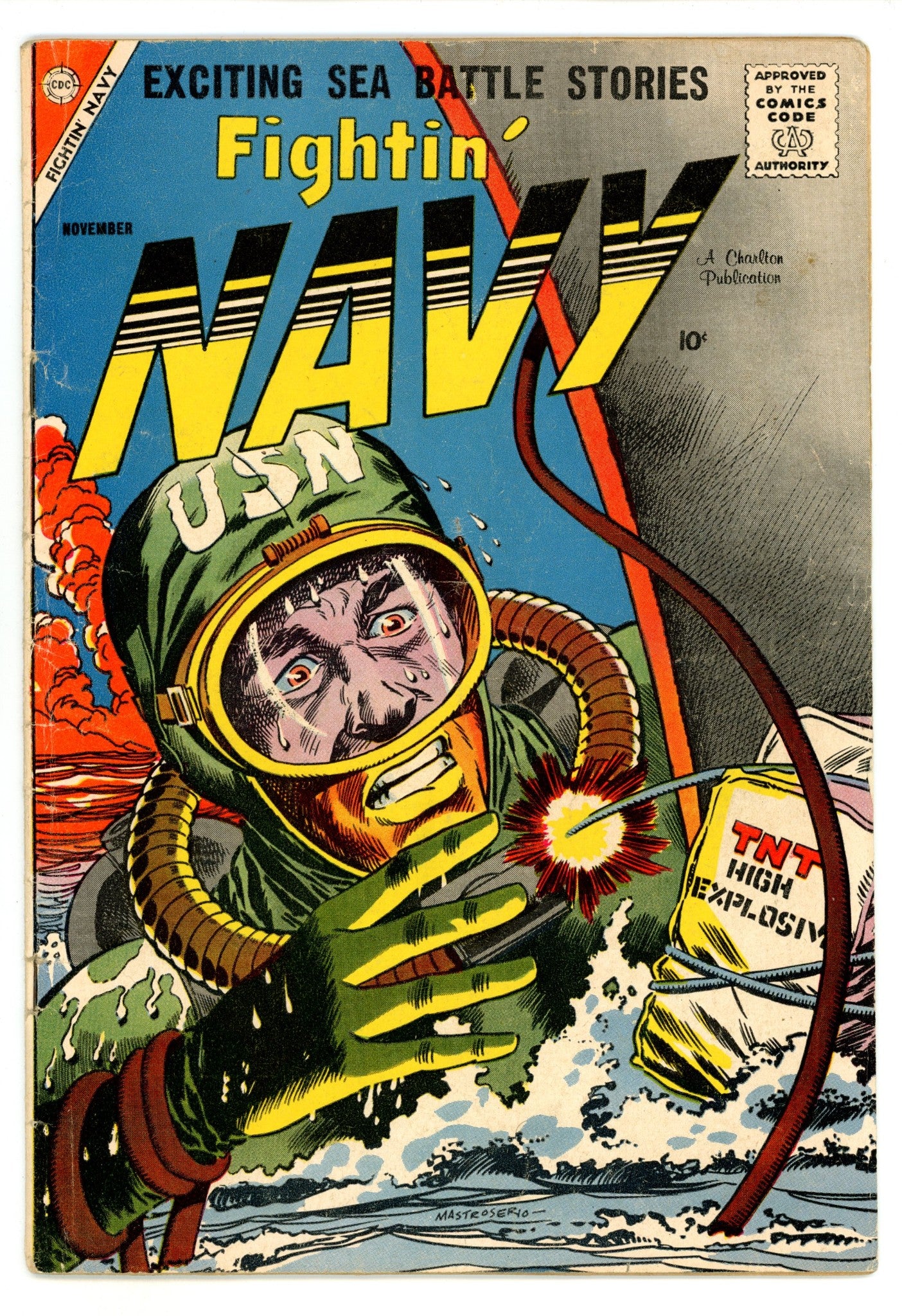 Fightin' Navy 84 VG (4.0) (1958) 