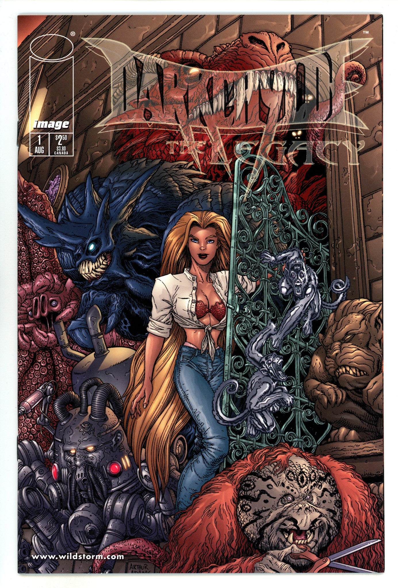 Darkchylde: The Legacy  1  High Grade  (1998) Adams  Variant  