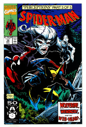 Spider-Man Vol 1 10 NM- (9.2) (1991)