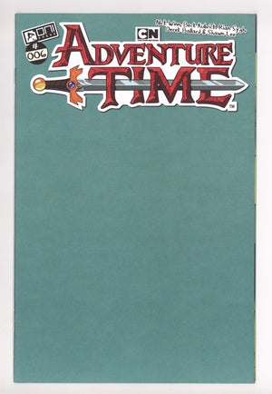 Adventure Time 6 Blank Variant (2025)