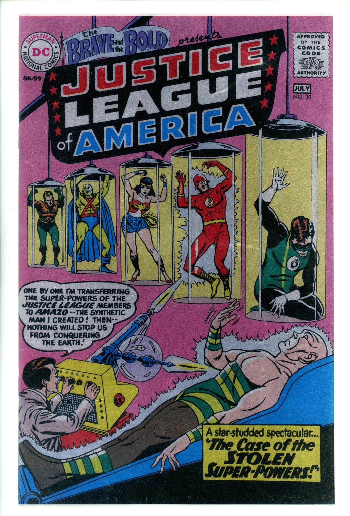 Brave And The Bold Vol 1 30 Sekowsky Facsimile Foil Variant (2025)