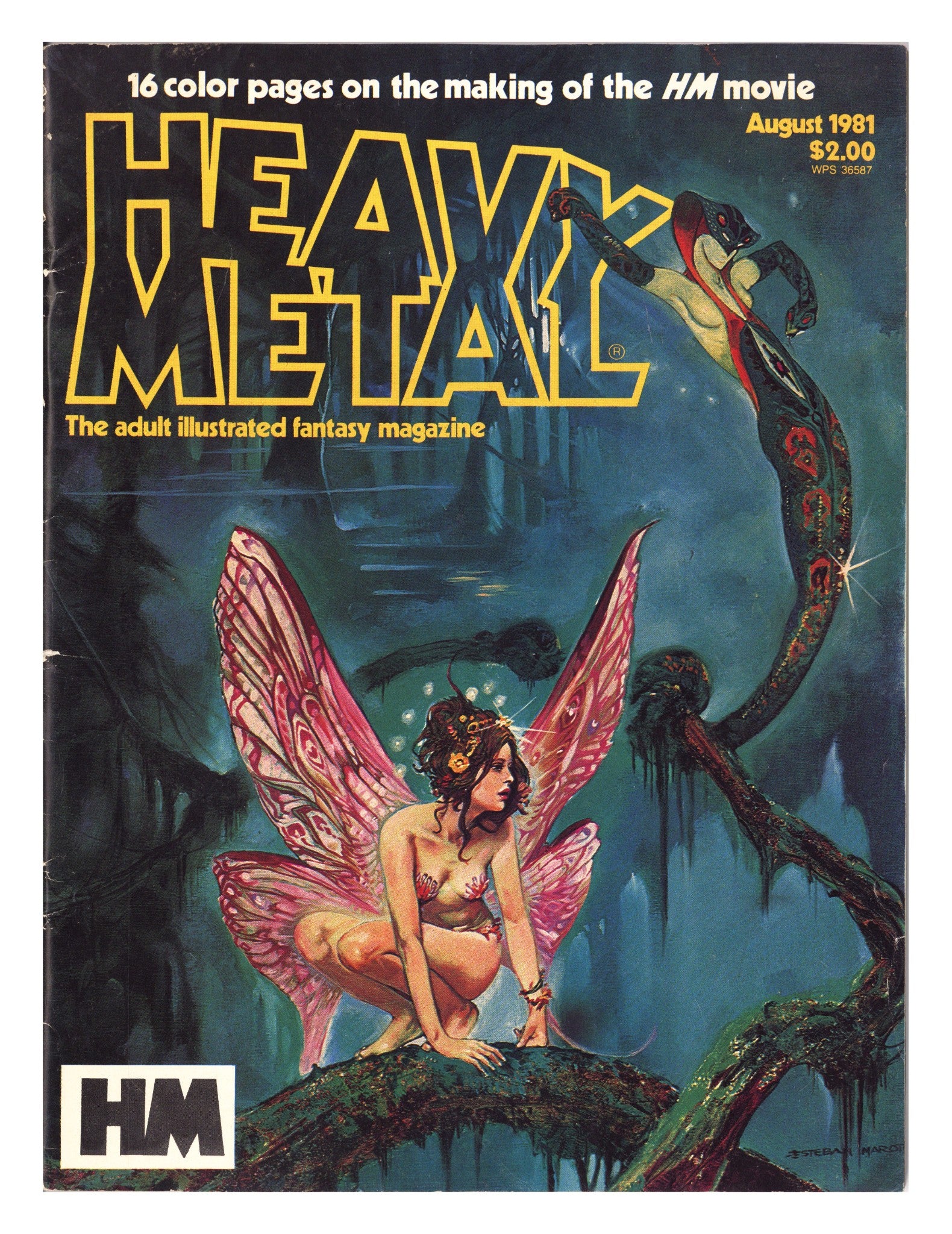 Heavy Metal Magazine Vol 5 5 Low Grade (1981) 