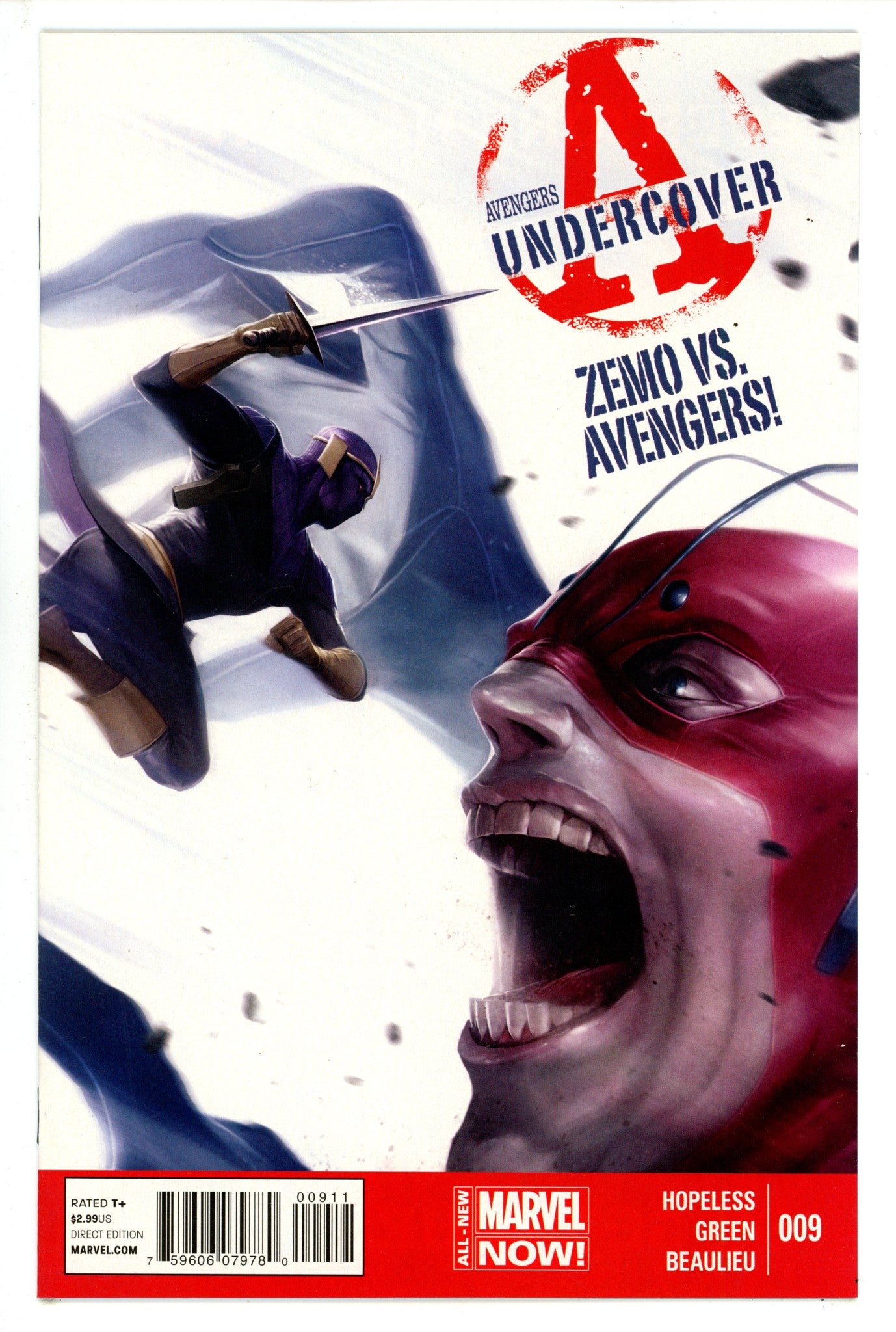 Avengers Undercover 9 High Grade (2014) 